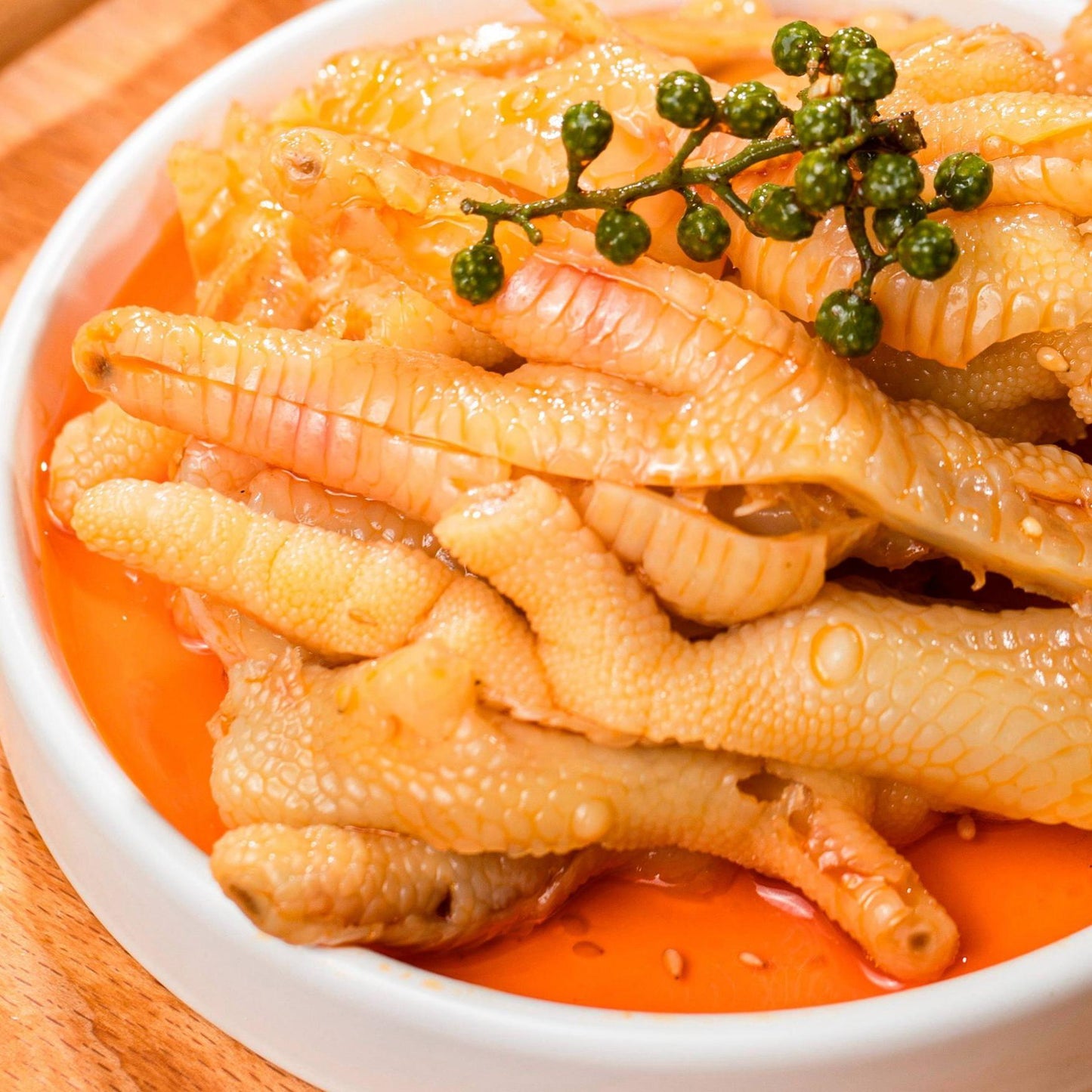 Spicy Chicken Feet with Rattan Pepper