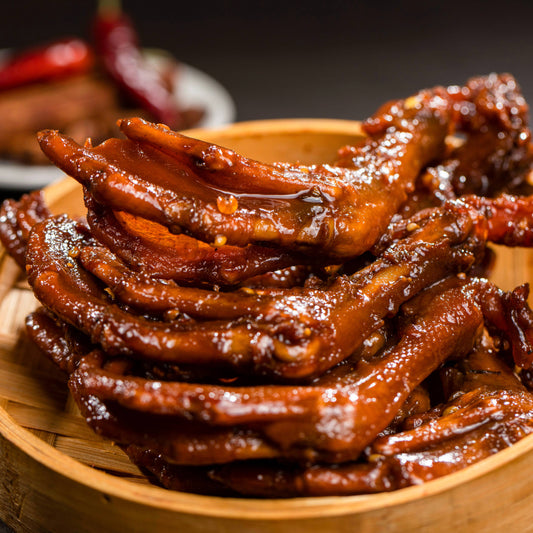 湖南特产 正宗酱鸭掌 香辣 145g