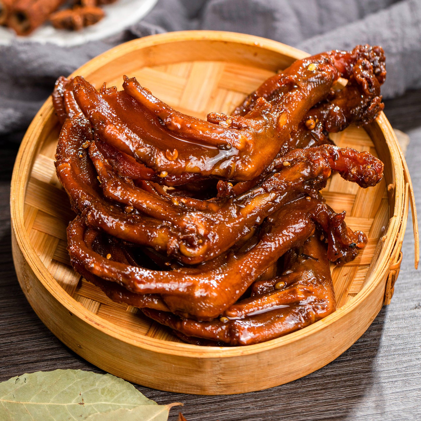 湖南特产 正宗酱鸭掌 香辣 145g