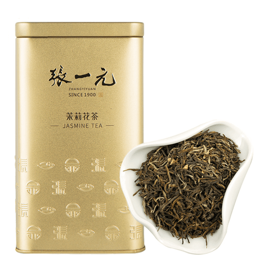 张一元 茶叶 浓香茉莉花茶 新茶 茉莉毛尖 200g